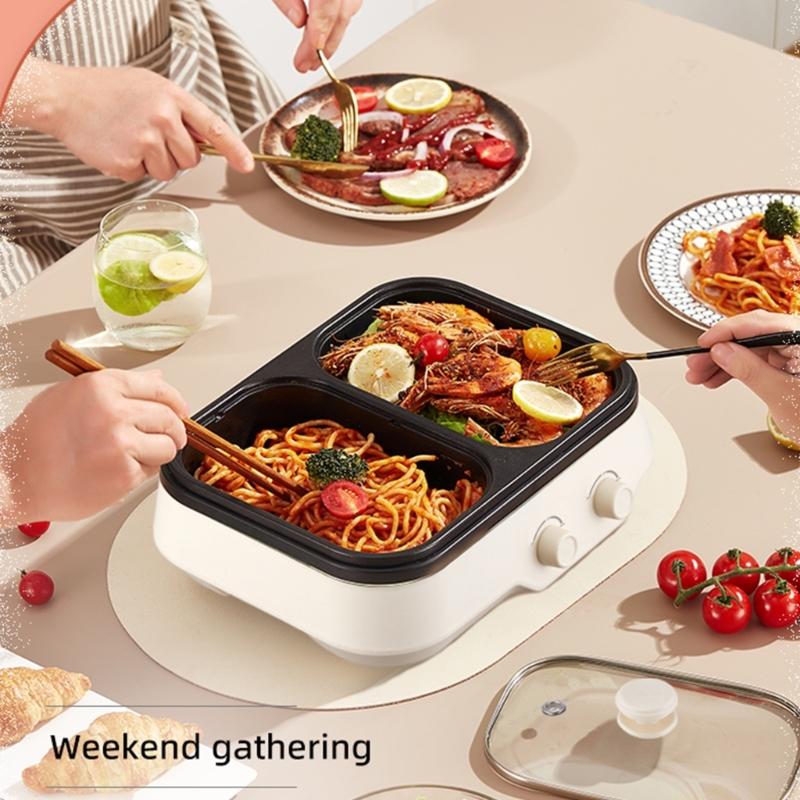 Home Cooking Meal - D0AB Kitchen Tool 2-in-1 grillfornuis met