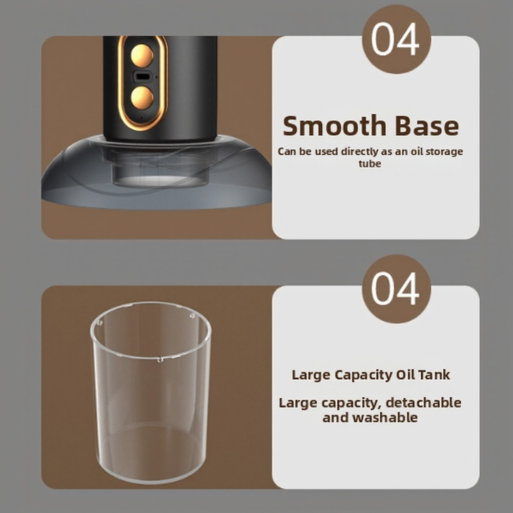 Hot Pot Portable Dual - Draagbare desktop-afzuigventilator Afneembare afzuigkap met USB-opladen