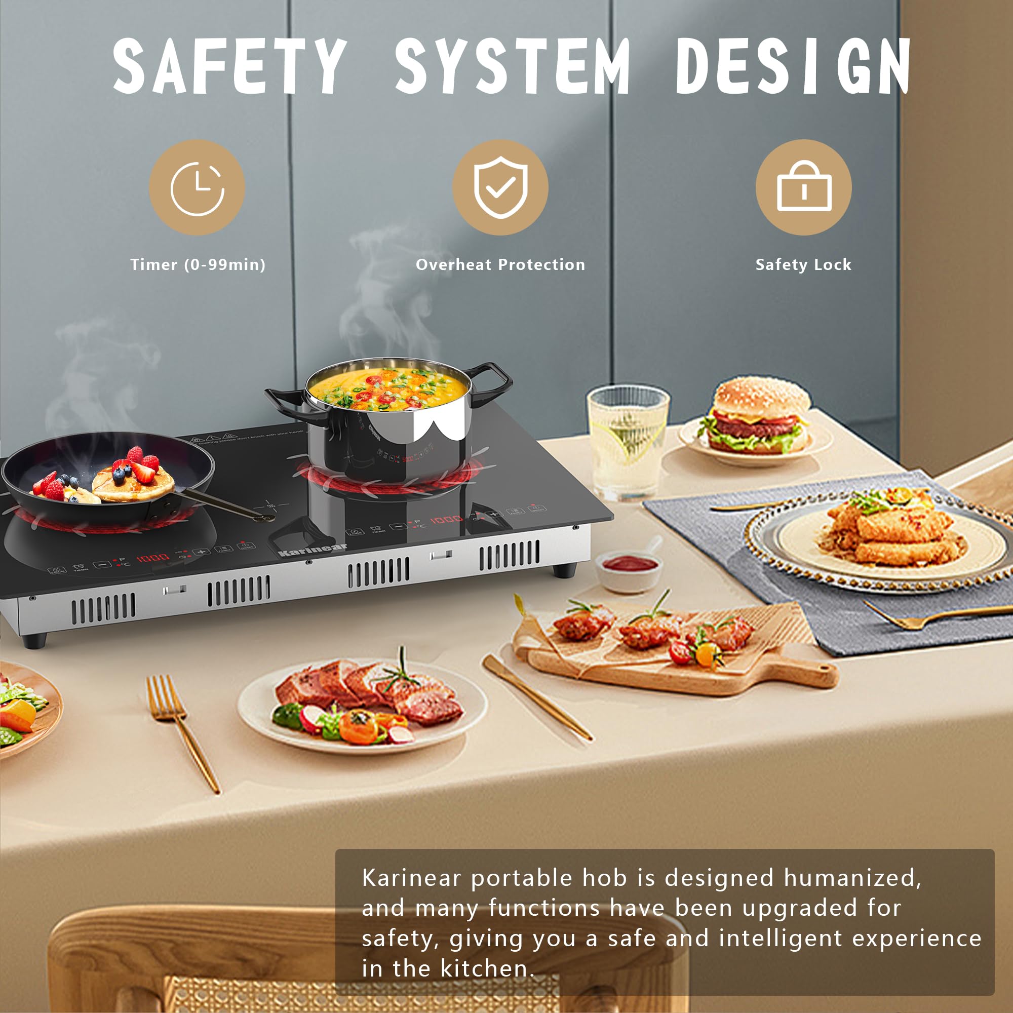 Karinear 2 Brenner Elektroherd - Hot Pot Portable Dual recensie en prijs