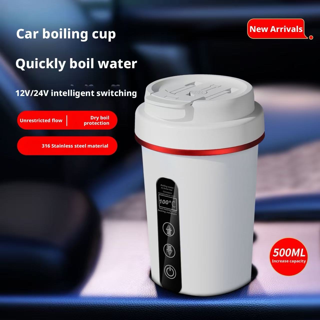 Draagbare auto-elektrische wat - Hot Pot Portable Dual recensie en prijs