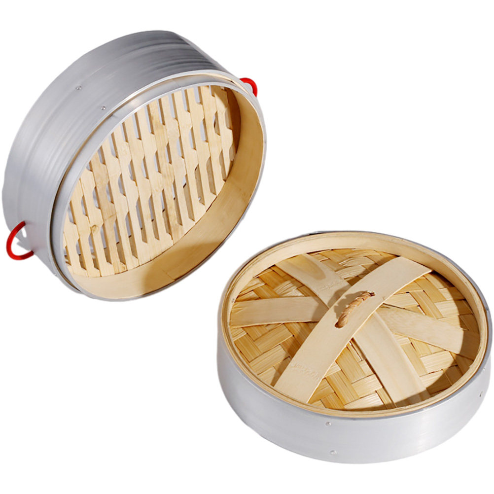 1Set Bamboe Stoommandje Set Du - Steamer Bamboo Set recensie en prijs