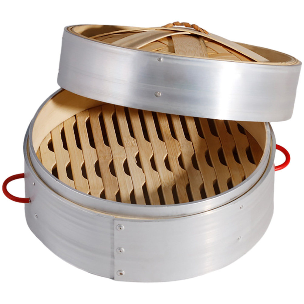 1Set Bamboe Stoommandje Set Du - Steamer Bamboo Set recensie en prijs
