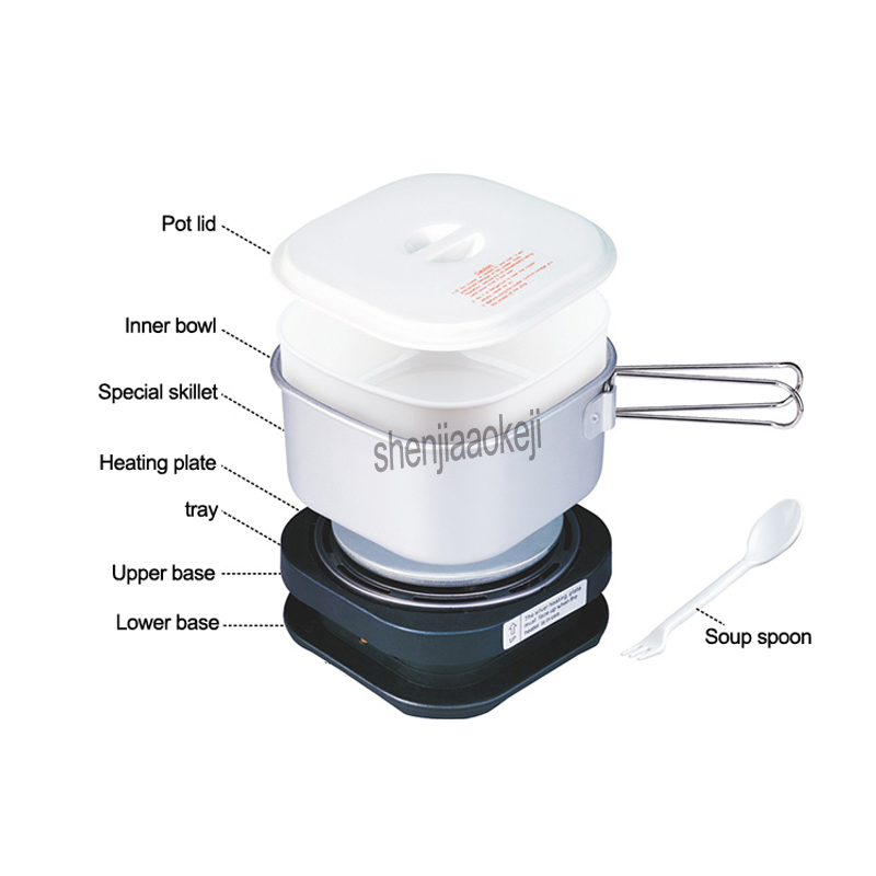 350 W Dual Voltage Draagbare M - Hot Pot Portable Dual recensie en prijs