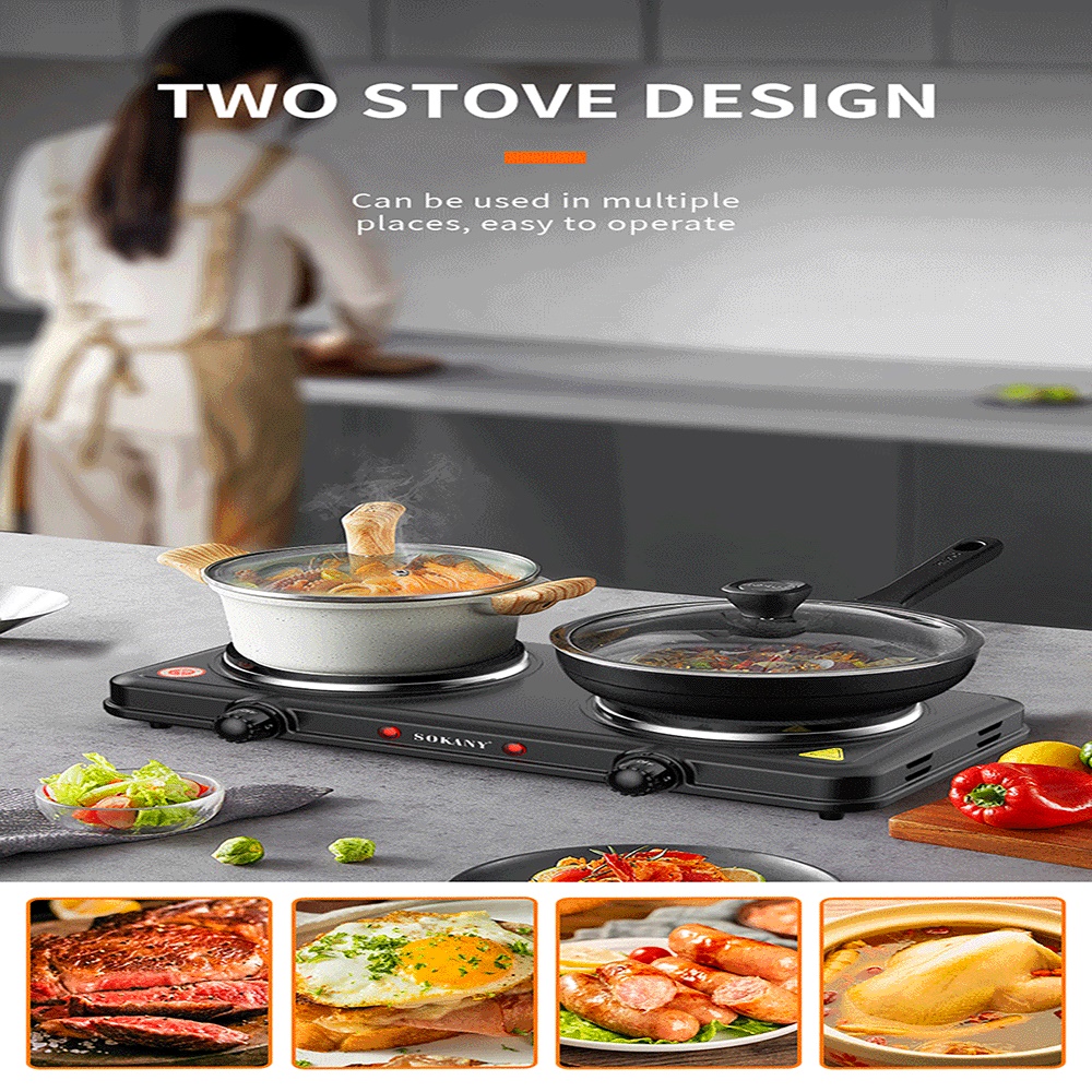 2000W High Power Dual Pot Elek - Hot Pot Portable Dual recensie en prijs