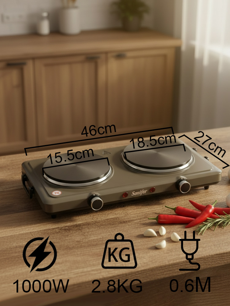 Sonifer SF-3071 Dubbele Elektr - Hot Pot Portable Dual recensie en prijs
