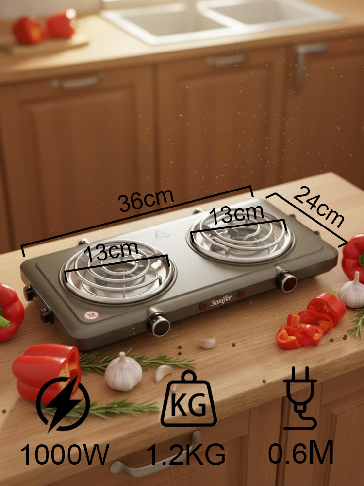 Sonifer SF-3070 Dubbele Elektr - Hot Pot Portable Dual recensie en prijs