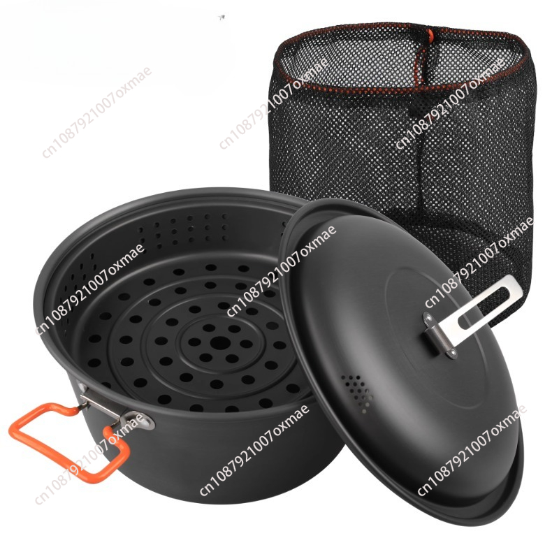 Outdoor set pot camping koken  - Steamer Bamboo Set recensie en prijs