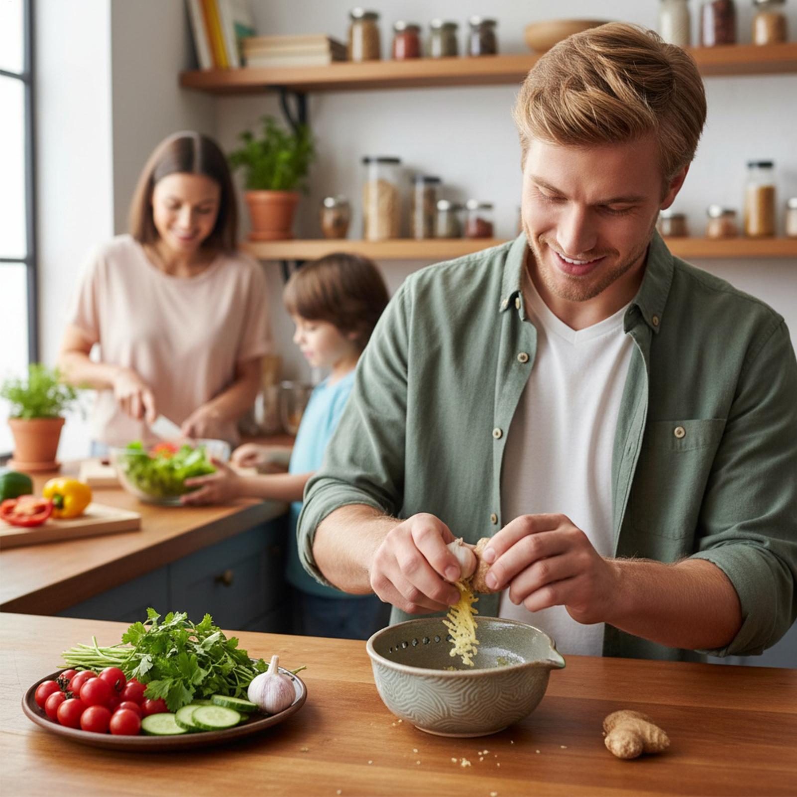 Knoflookplaat Keramische vlees - Home Cooking Meal recensie en prijs