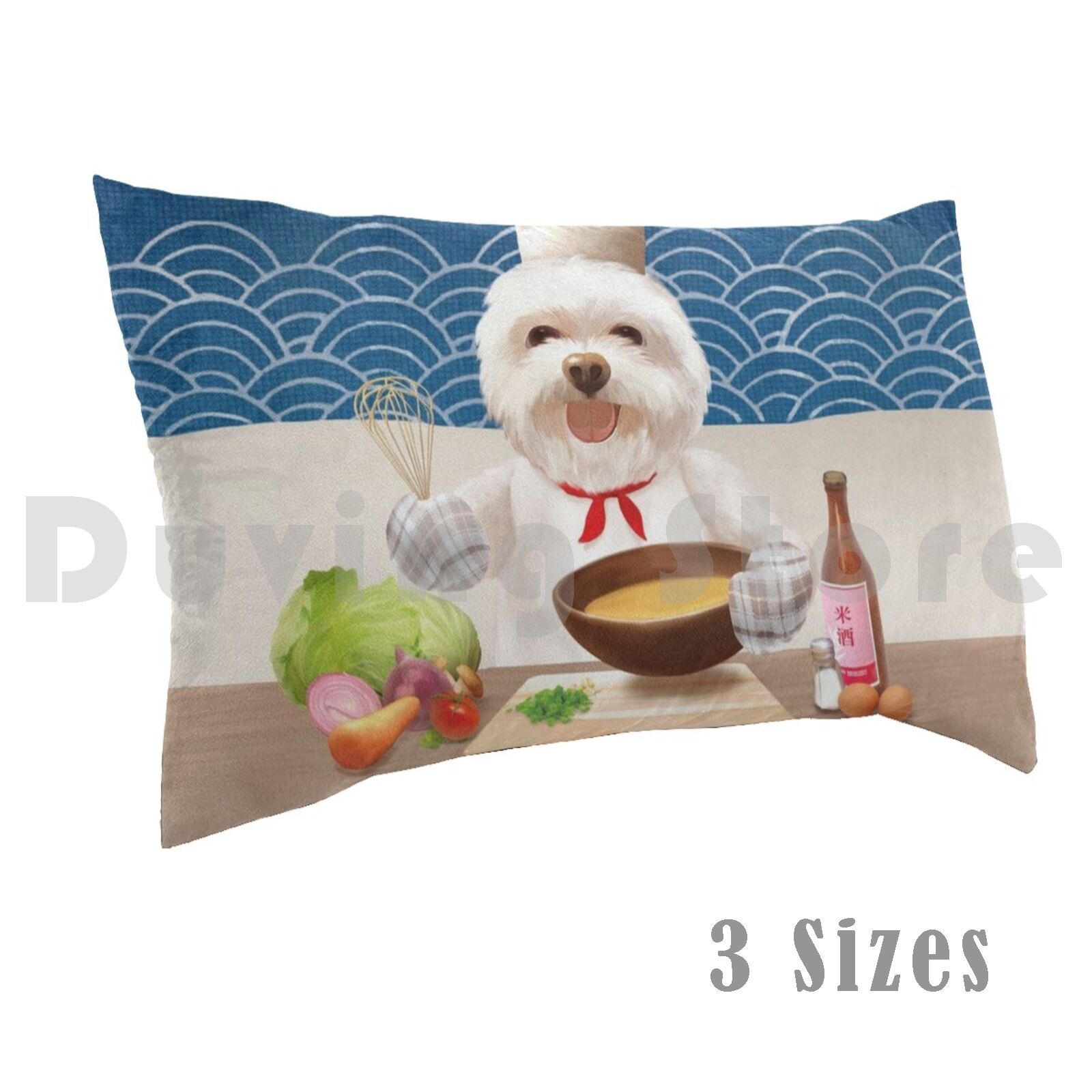 Little Chef Kussensloop Gedruk - Home Cooking For Dogs recensie en prijs