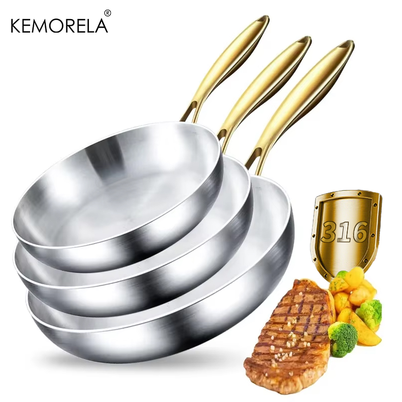 3 stks/set 316 roestvrij staal - Paella Pan Steel recensie en prijs