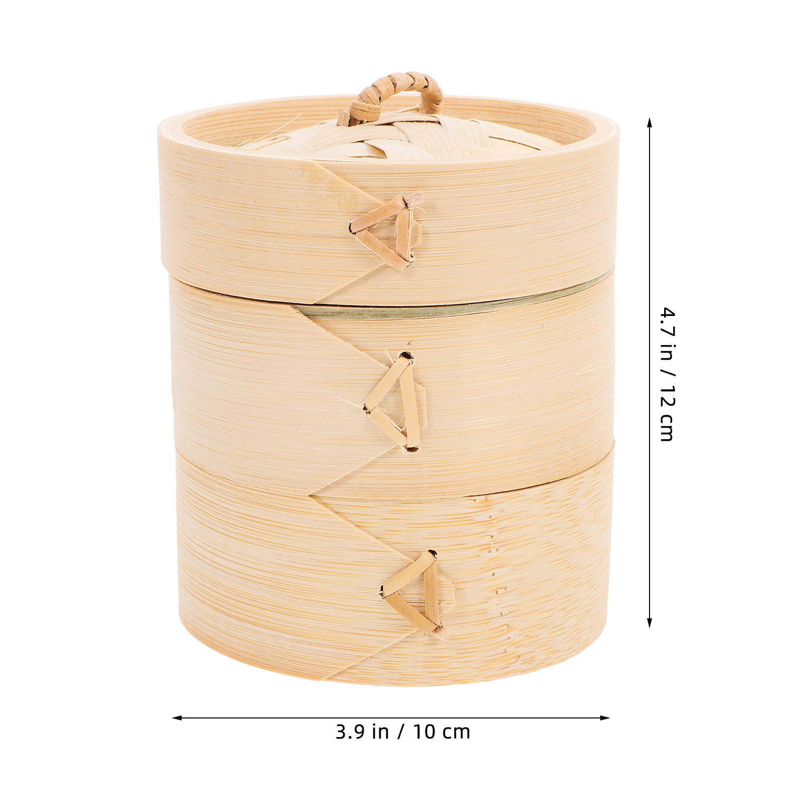 1 Set Bamboe Stoommandje Handg - Steamer Bamboo Set recensie en prijs